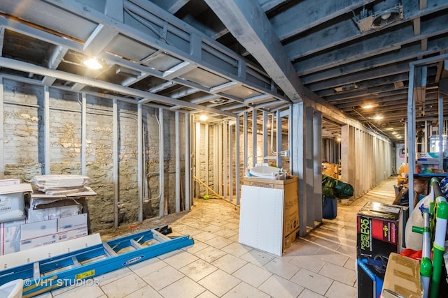 3540 S Prairie Ave Unit 1, Chicago, IL 60653 - view of unfinished basement