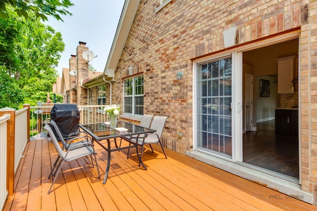 1296 Ashley Ct, Vernon Hills, IL 60061 - view of wooden terrace