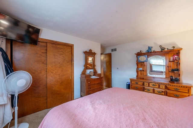 321 Cartwright Ln, Oregon, IL 61061 - bedroom with carpet floors and a closet