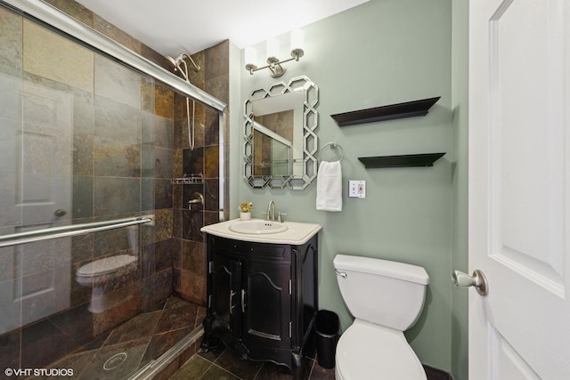 1114 W Pratt Blvd Unit 3S, Chicago, IL 60626 - bathroom with vanity and a stall shower