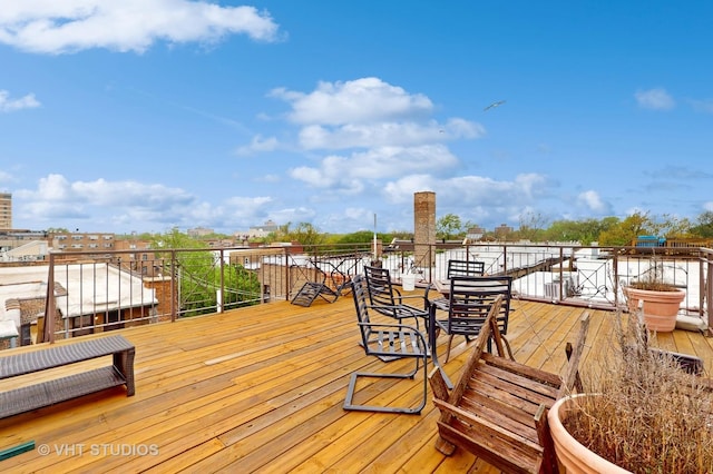 1114 W Pratt Blvd Unit 3S, Chicago, IL 60626 - view of deck