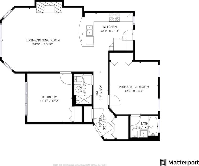 1114 W Pratt Blvd Unit 3S, Chicago, IL 60626 - view of floor plan / room layout