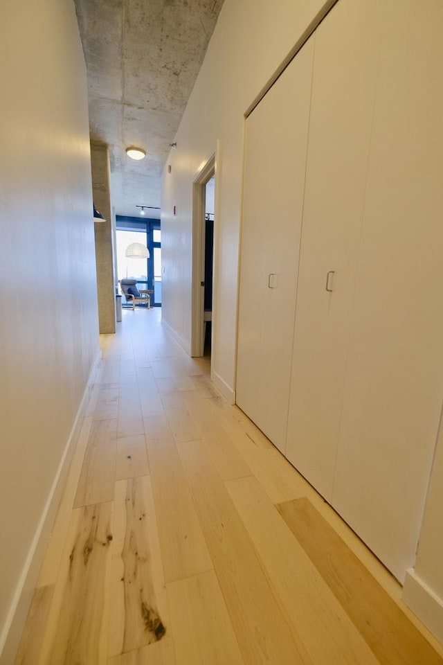 235 W Van Buren St Unit 4206, Chicago, IL 60607 - corridor featuring light wood-type flooring