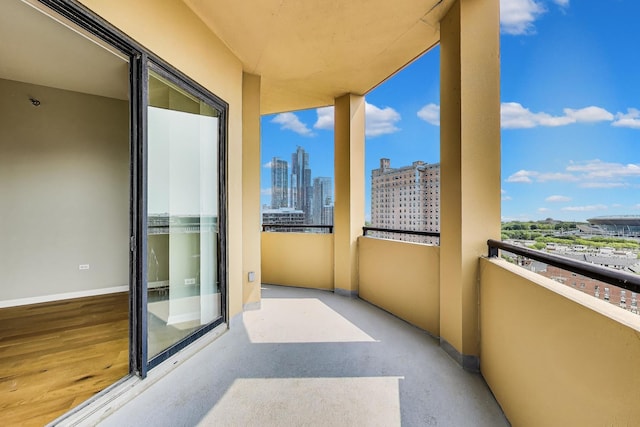 1464 S Michigan Ave Unit 1404, Chicago, IL 60605 - balcony with a skyline view