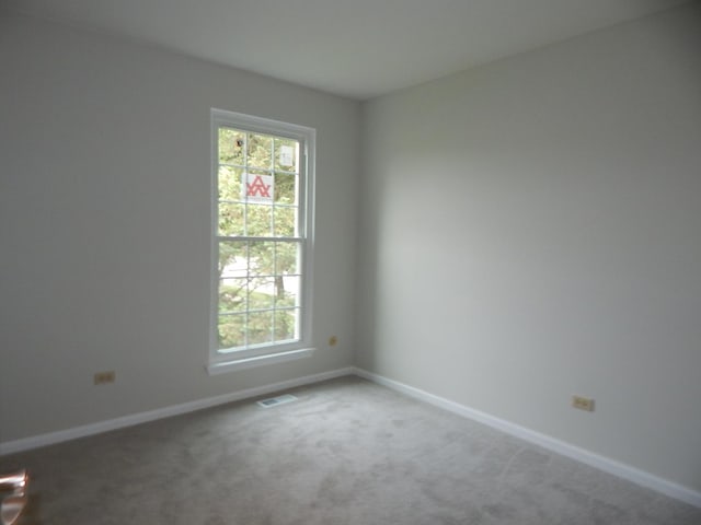 1 N Oltendorf Rd, Streamwood, IL 60107 - spare room with baseboards, carpet flooring, and healthy amount of natural light