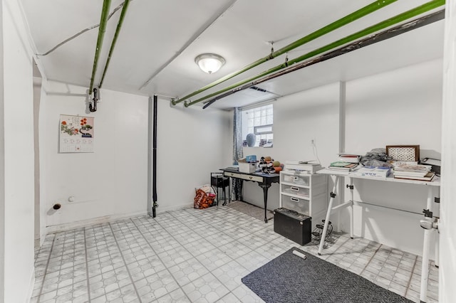 6142 S Richmond St, Chicago, IL 60629 - basement featuring tile patterned floors