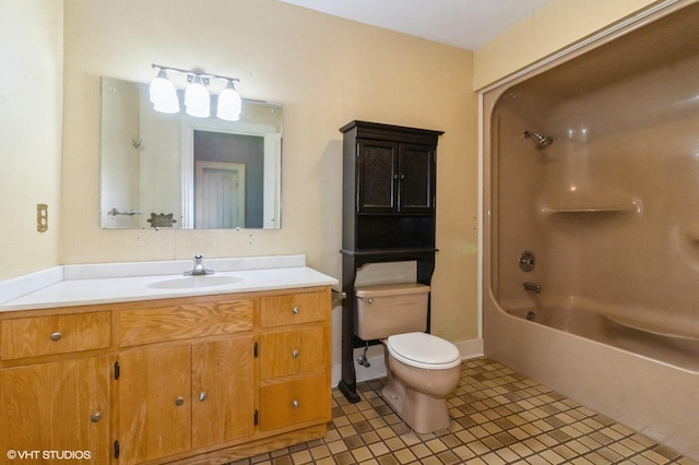 100 E Miller Ave, Hinckley, IL 60520 - full bathroom with vanity, shower / washtub combination, and tile patterned flooring