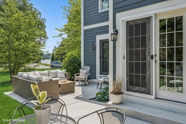 7536 Inverway Dr, Lakewood, IL 60014 - view of patio / terrace with an outdoor living space