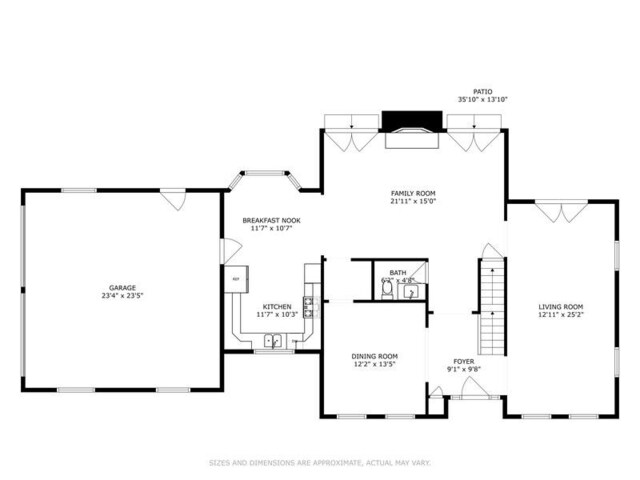 7536 Inverway Dr, Lakewood, IL 60014 - view of room layout