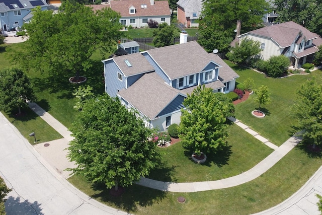 347 Yorkshire Dr, Mundelein, IL 60060 - aerial view of residential area