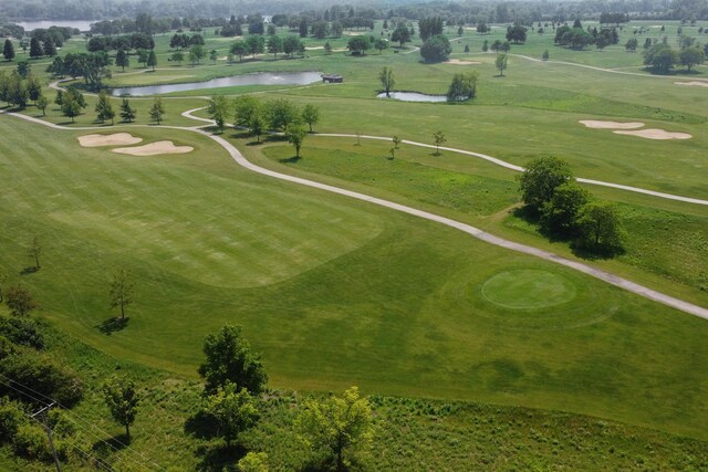 347 Yorkshire Dr, Mundelein, IL 60060 - aerial view of a large body of water and a golf club