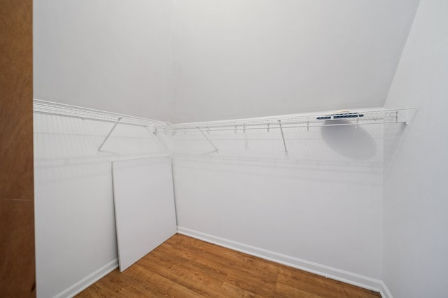 4646 W Montana St, Chicago, IL 60639 - walk in closet with light wood-style floors
