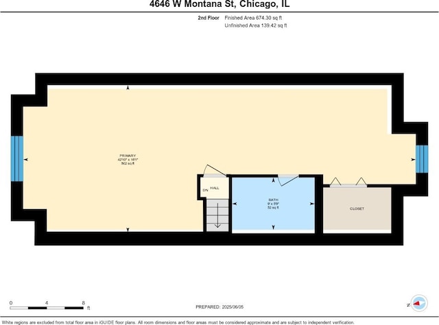 4646 W Montana St, Chicago, IL 60639 - floor plan / room layout