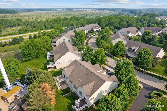 1920 Glenwood Cir Unit B, Sugar Grove, IL 60554 - aerial perspective of suburban area