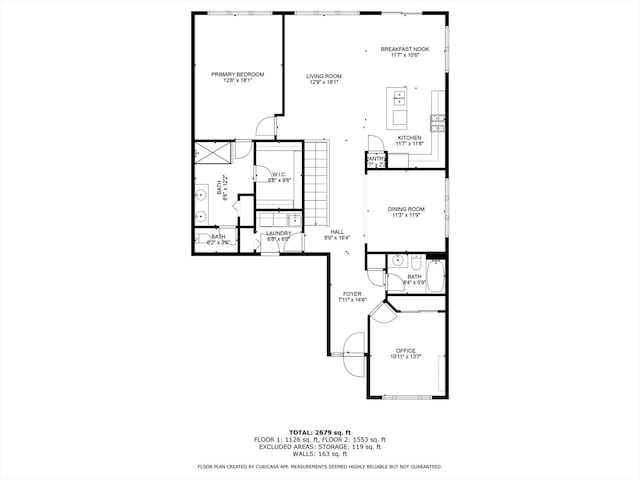 1920 Glenwood Cir Unit B, Sugar Grove, IL 60554 - floor plan / room layout