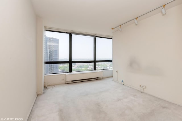 5415 N Sheridan Rd Unit 1601, Chicago, IL 60640 - empty room with carpet floors and baseboards