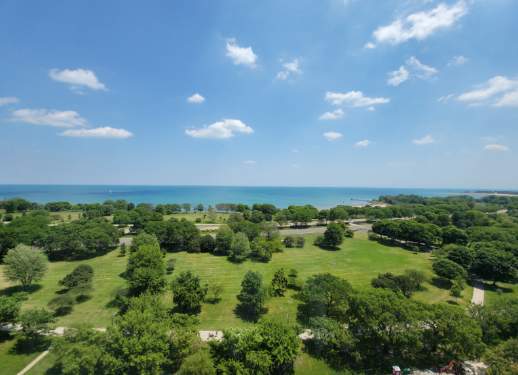 5415 N Sheridan Rd Unit 1601, Chicago, IL 60640 - bird's eye view of a large body of water