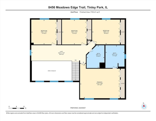 8456 Meadows Edge Trl, Tinley Park, IL 60487 - view of home floor plan