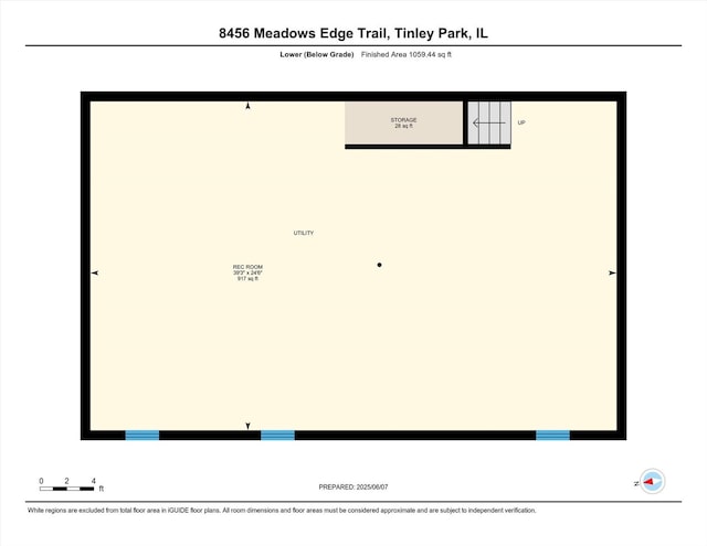 8456 Meadows Edge Trl, Tinley Park, IL 60487 - view of home floor plan