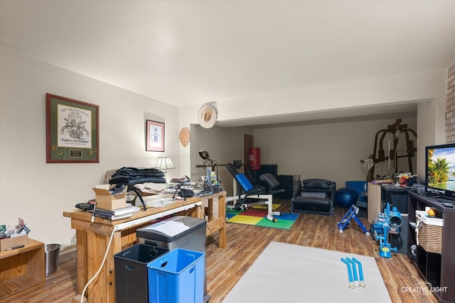 925 Merrill New Rd, Sugar Grove, IL 60554 - office with wood finished floors