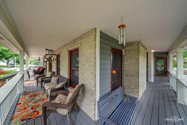 925 Merrill New Rd, Sugar Grove, IL 60554 - view of wooden porch