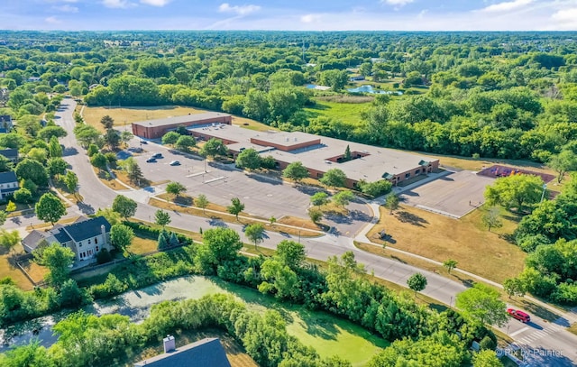 688 Regent Dr, Crystal Lake, IL 60014 - bird's eye view of a forest