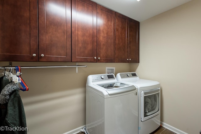 1878 Roseland Ln, Hoffman Estates, IL 60192 - laundry area featuring cabinet space and washer and dryer