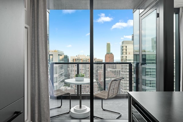 234 W Polk St Unit 3209, Chicago, IL 60607 - balcony featuring a view of city