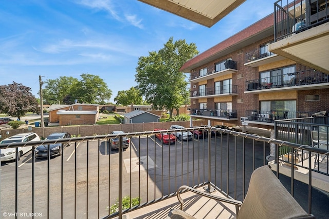 9540 S Mayfield Ave Unit 103S, Oak Lawn, IL 60453 - view of balcony