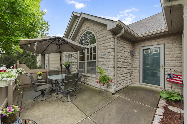 1908 Timbers Edge Cir, Joliet, IL 60431 - view of patio / terrace featuring outdoor dining space
