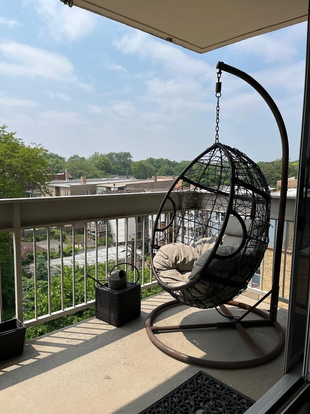 165 N Kenilworth Ave Unit 4D, Oak Park, IL 60301 - view of balcony