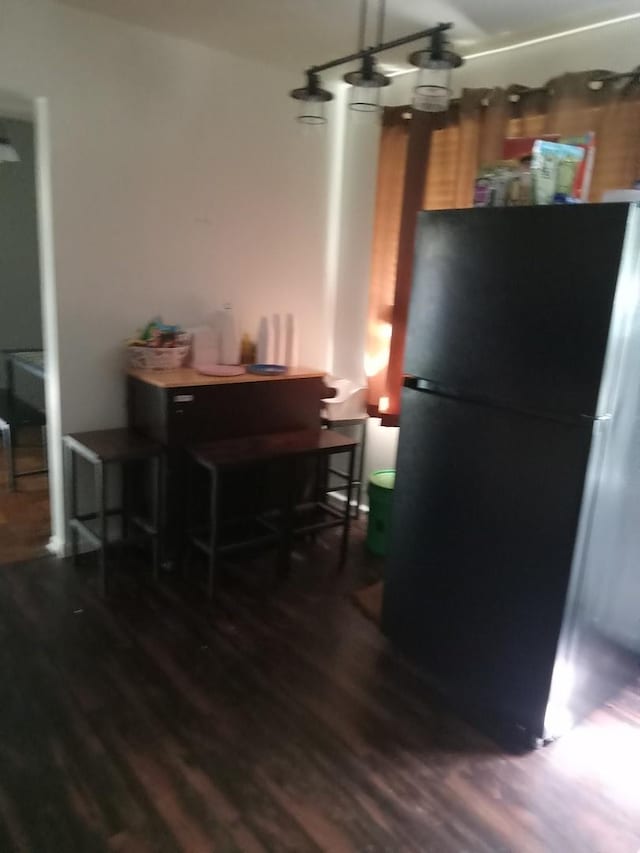 310 New Salem St, Park Forest, IL 60466 - dining area with dark wood-type flooring