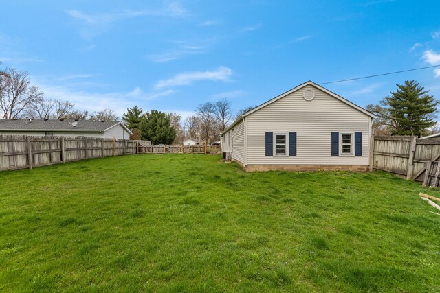 201 S 1st St, Tolono, IL 61880 - view of yard featuring central air condition unit