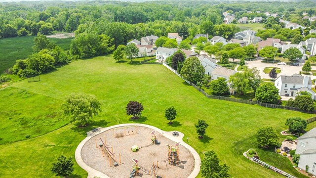 2519 Quail Cv, Carpentersville, IL 60110 - aerial view of residential area
