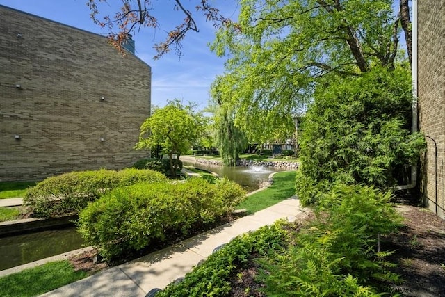 2009 Ammer Ridge Ct Unit 102, Glenview, IL 60025 - view of home's community with a water view