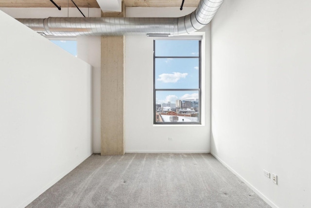 1645 W Ogden Ave Unit 516, Chicago, IL 60612 - spare room with carpet and baseboards