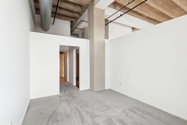 1645 W Ogden Ave Unit 516, Chicago, IL 60612 - below grade area with carpet floors and baseboards