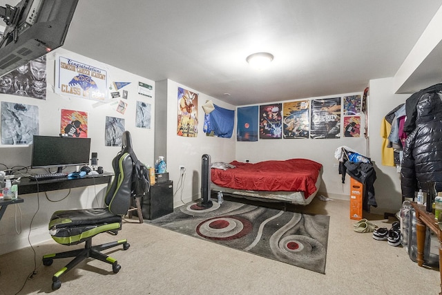8011 S Ada St, Chicago, IL 60620 - bedroom featuring an office area and carpet flooring