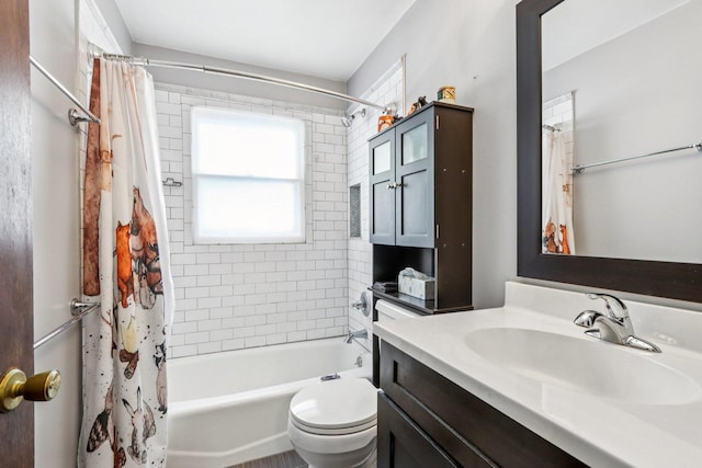 N074 Nepil Ave, Wheaton, IL 60187 - bathroom featuring vanity and shower / tub combo with curtain