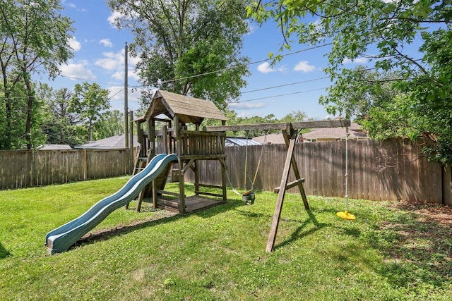 N074 Nepil Ave, Wheaton, IL 60187 - view of playground with a fenced backyard