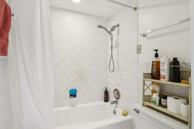 9346 Landings Ln Unit 506, Des Plaines, IL 60016 - bathroom with shower / tub combo, tile walls, and toilet