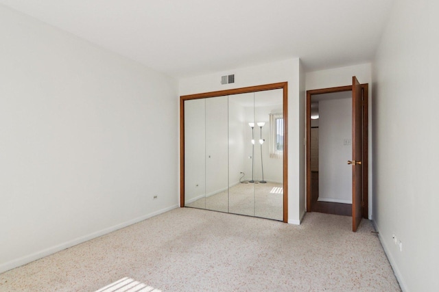 9346 Landings Ln Unit 506, Des Plaines, IL 60016 - unfurnished bedroom with carpet flooring, baseboards, and a closet