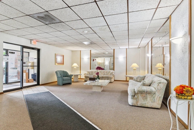 9346 Landings Ln Unit 506, Des Plaines, IL 60016 - common area with a paneled ceiling