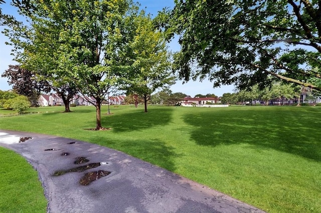 12900 W Heiden Cir Unit 4301, Lake Bluff, IL 60044 - surrounding community with a lawn