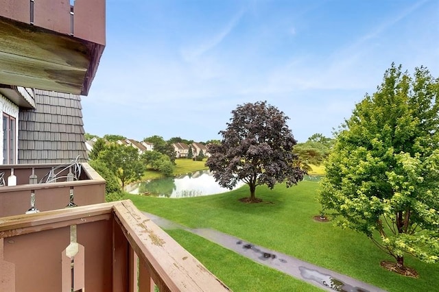 12900 W Heiden Cir Unit 4301, Lake Bluff, IL 60044 - balcony featuring a water view