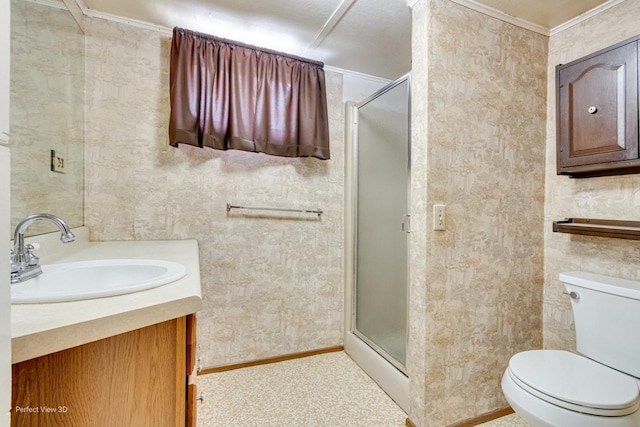 371 Elm St, Elgin, IL 60123 - full bath featuring vanity and a stall shower