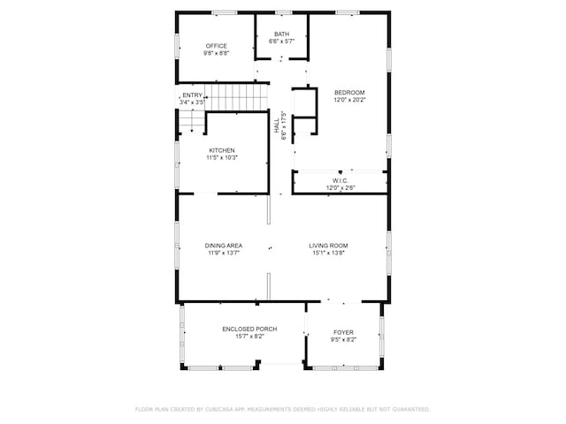 371 Elm St, Elgin, IL 60123 - view of property floor plan