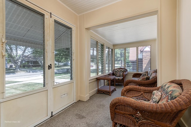 371 Elm St, Elgin, IL 60123 - sunroom / solarium featuring carpet