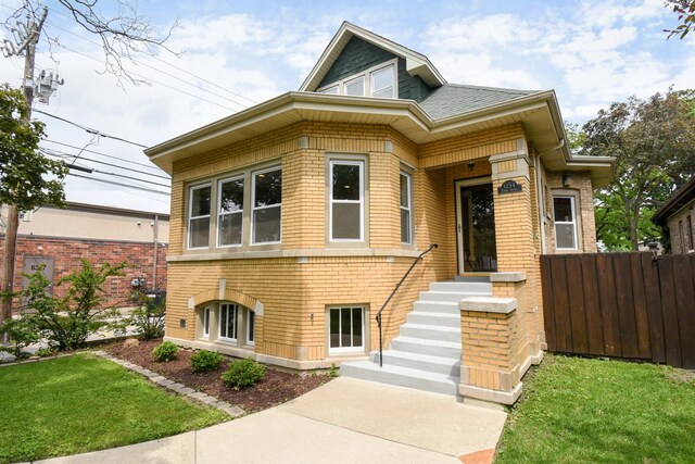 1234 Edmer Ave, Oak Park, IL 60302 - view of front of home with brick siding
