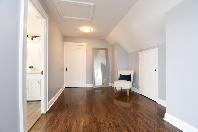1234 Edmer Ave, Oak Park, IL 60302 - entryway with wood finished floors and lofted ceiling